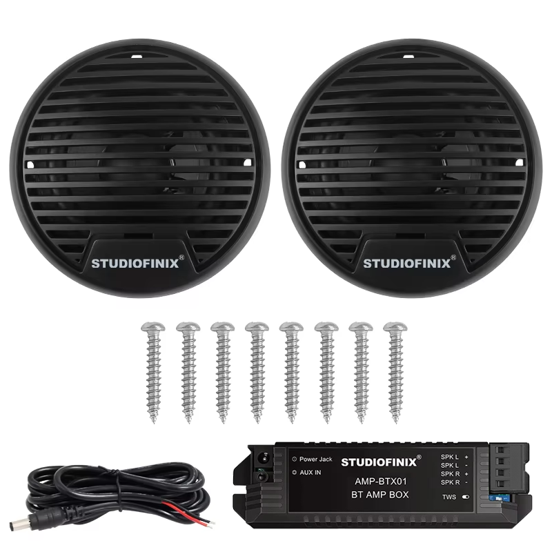 Outdoor Power System Generic Delivery Accessories Package - STUDIOFINIX 3'' 160W 2PCS Quality Marine