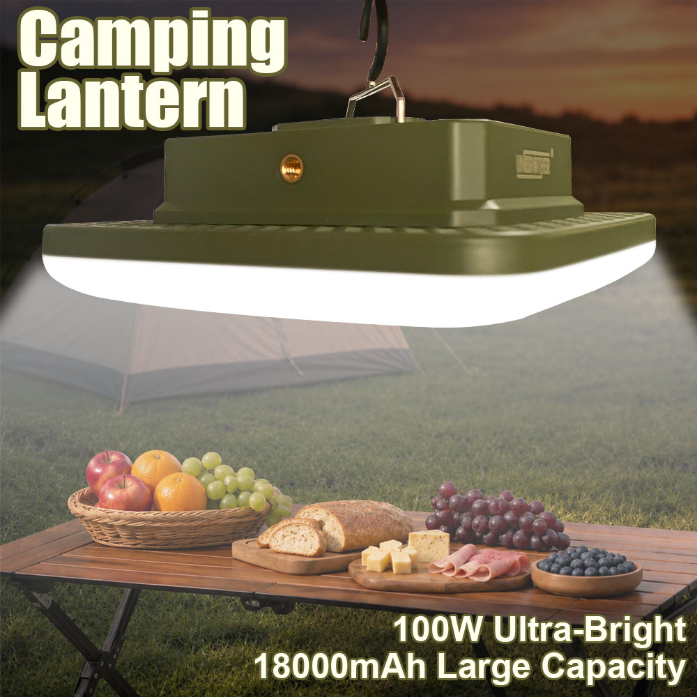 18000mAh Camping Lantern 100W  - مراجعة Outdoor Power Repair وسعره
