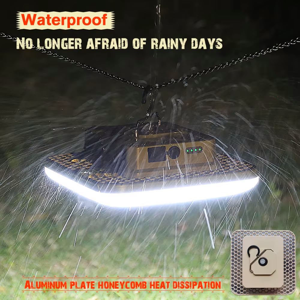18000mAh Camping Lantern 100W  - مراجعة Outdoor Power Repair وسعره