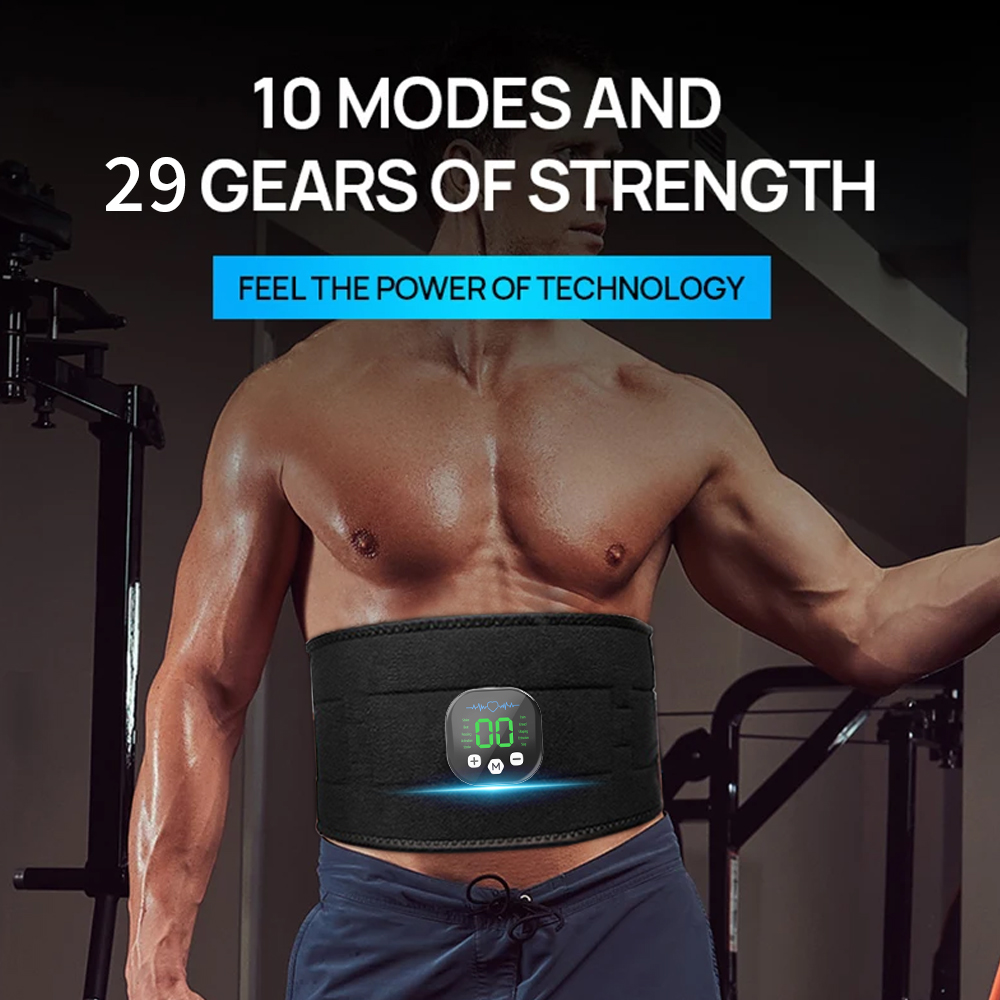 Professional EMS Ab Belt For W - مراجعة Outdoor Power And Equipment وسعره