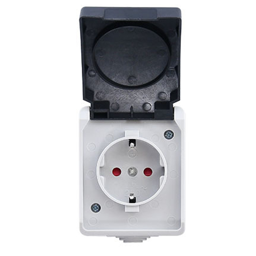 1pcs 16A Surface Mounted Outdo - مراجعة Outdoor Kitchen Power Outlet وسعره