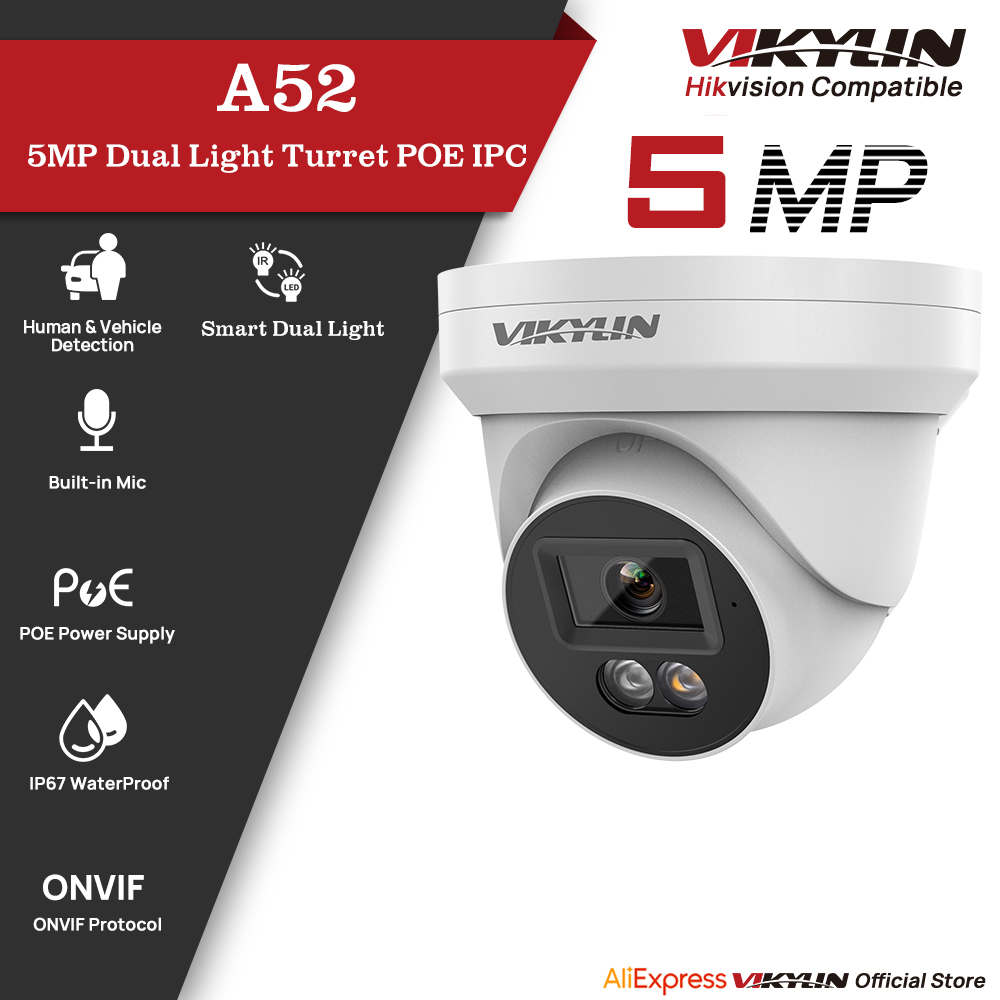 VIKYLIN 5MP IP Security Camera - مراجعة Outdoor Power G Motion وسعره