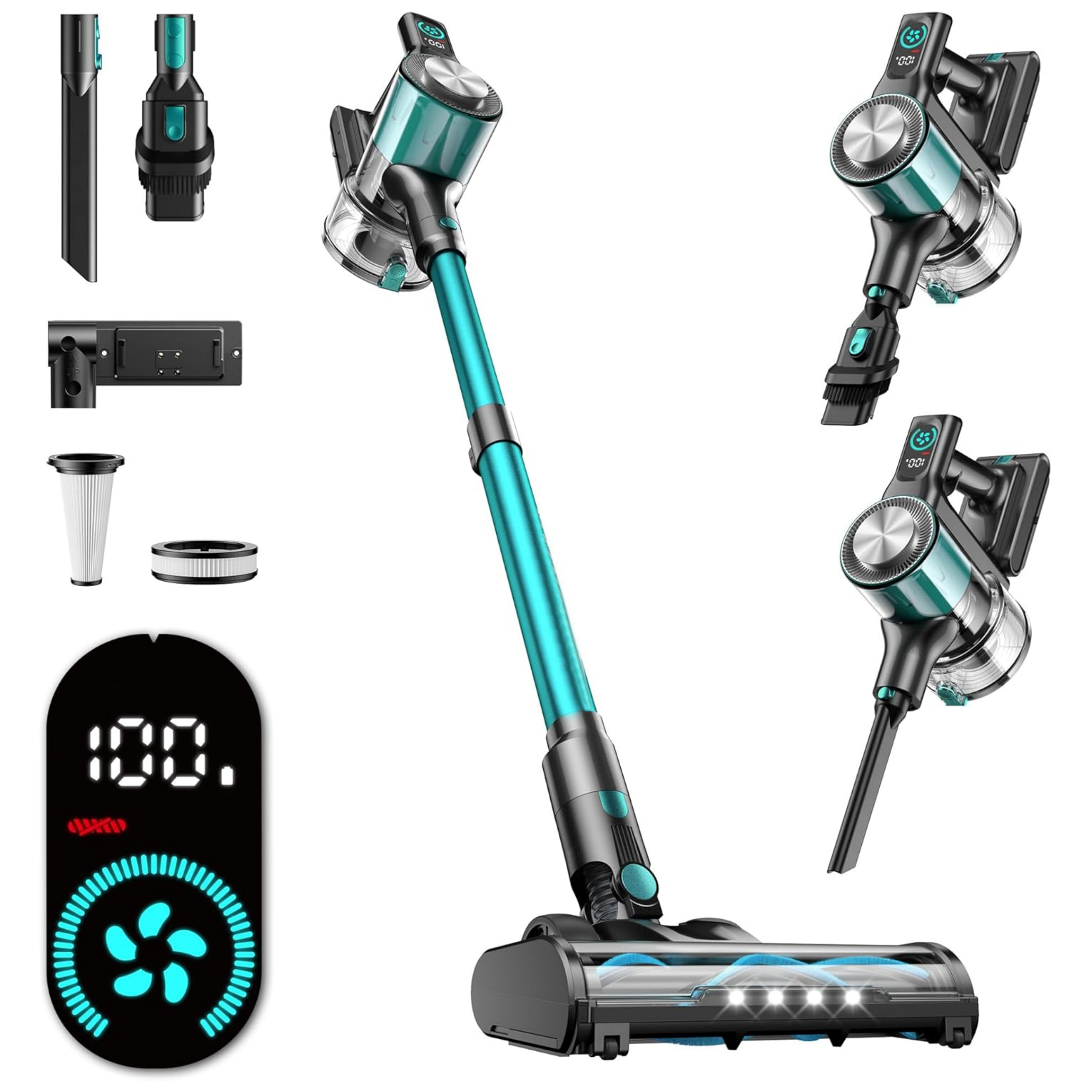 Pet Plus Clean Cordless Stick  - مراجعة Outdoor Power Plus وسعره