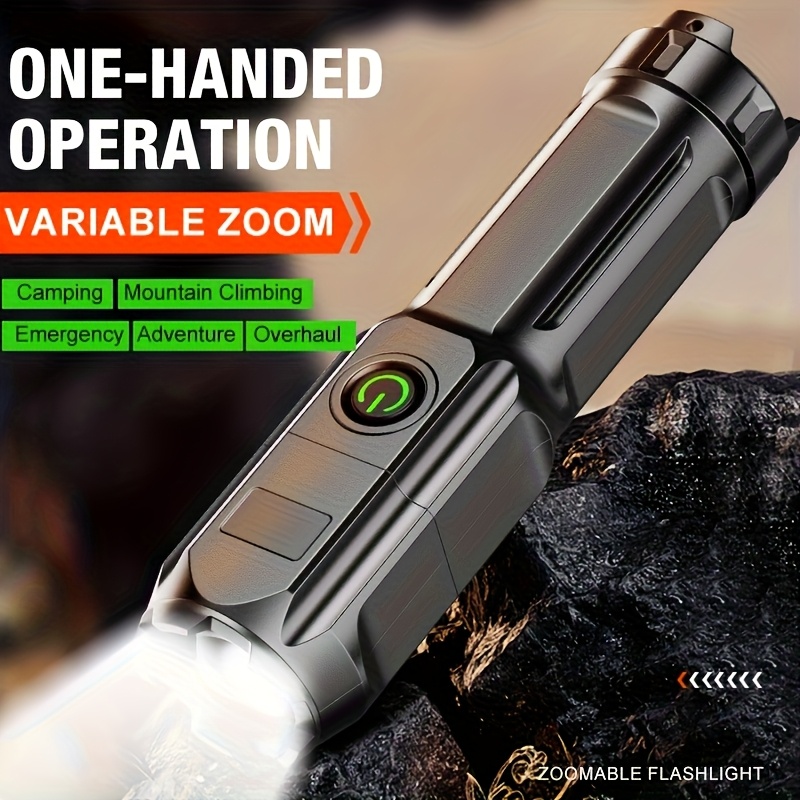 LED Camping Torch Flashlight H - مراجعة Outdoor Power Usb وسعره