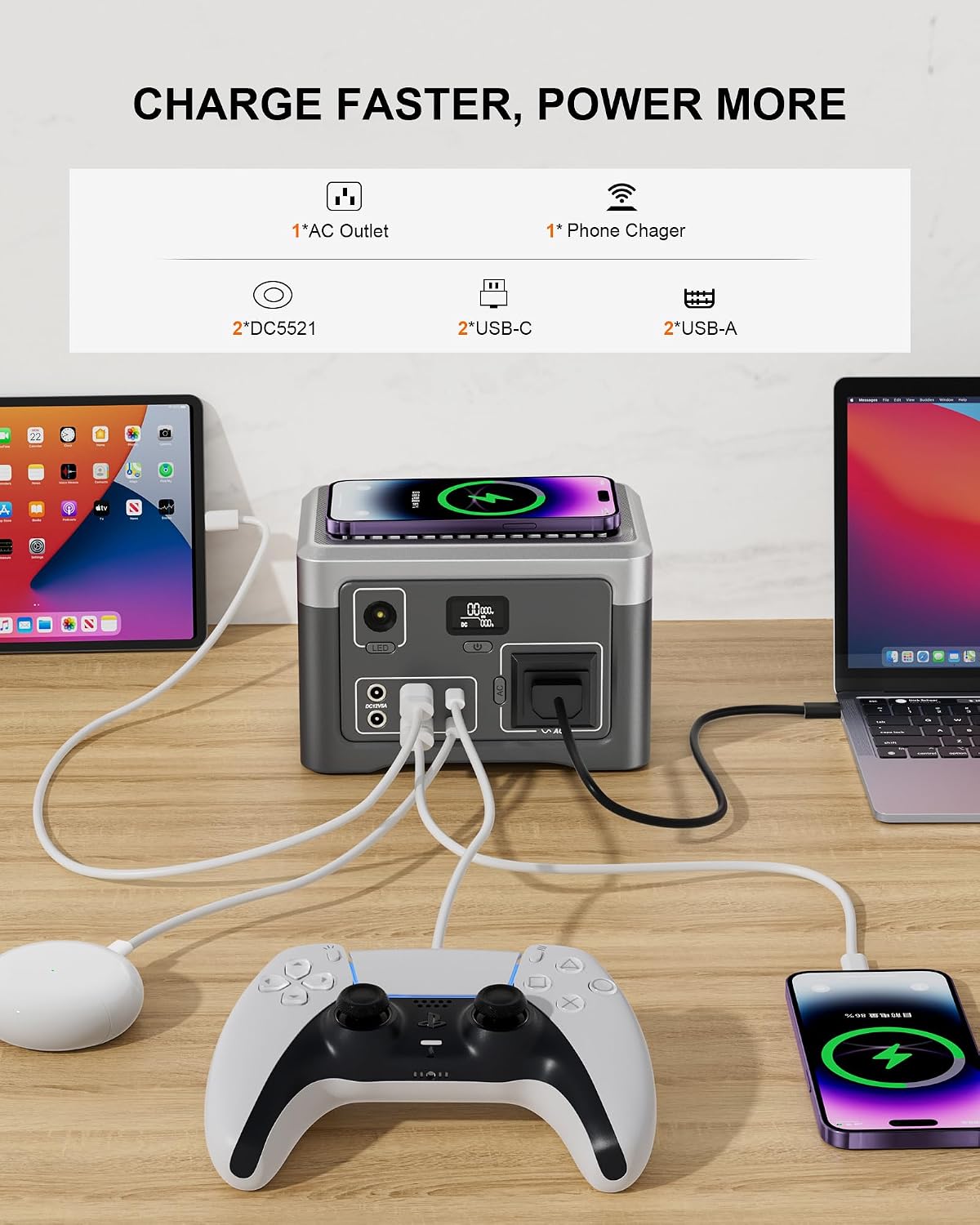 Portable Power Station 192Wh O - مراجعة Ac Outdoor Power وسعره