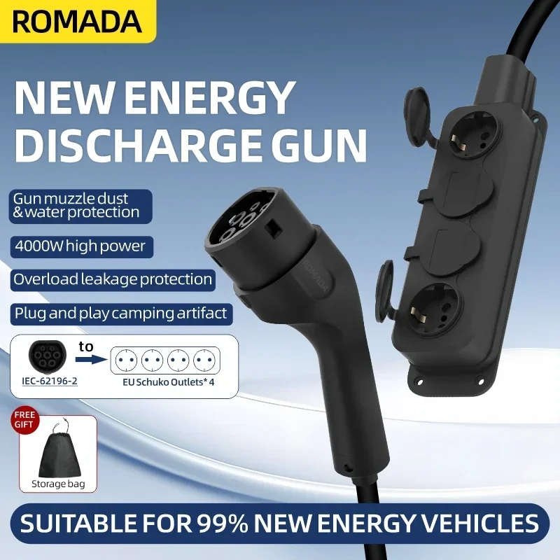 Portable 16A 4KW Electric Car  - مراجعة Ac Outdoor Power وسعره