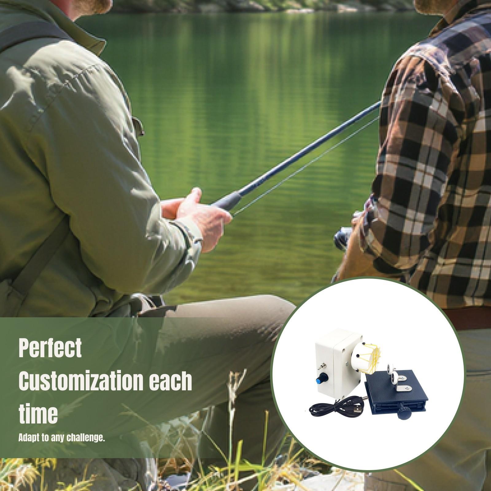 USB Powered Fishing Rod Windin - مراجعة Outdoor Power Repair وسعره