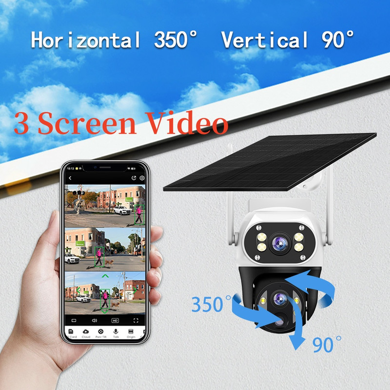 4G WiFi Solar Powered CCTV Cam - مراجعة Outdoor Power G Motion وسعره