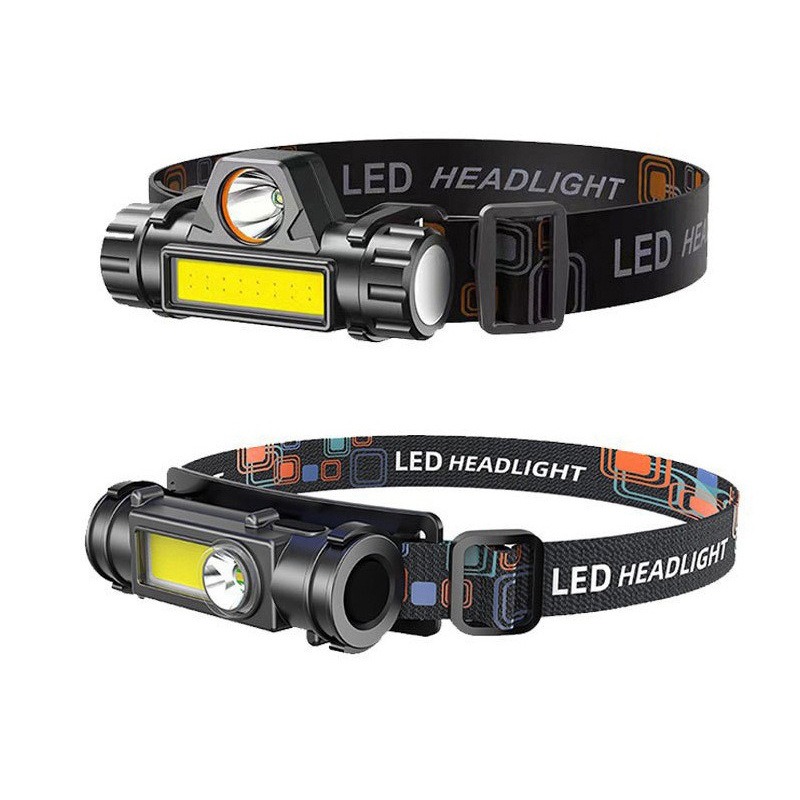 Rechargeable COB LED USB Headl - مراجعة Outdoor Power Repair وسعره