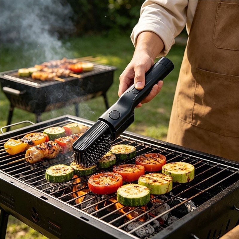 Powerful Electric Rotary Grill - مراجعة Outdoor Power Grill وسعره