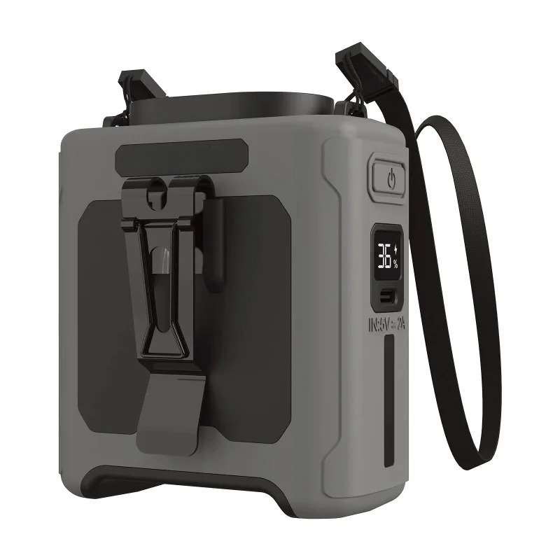 10000mAh Portable Waist Fan Po - مراجعة Outdoor Power Repair وسعره