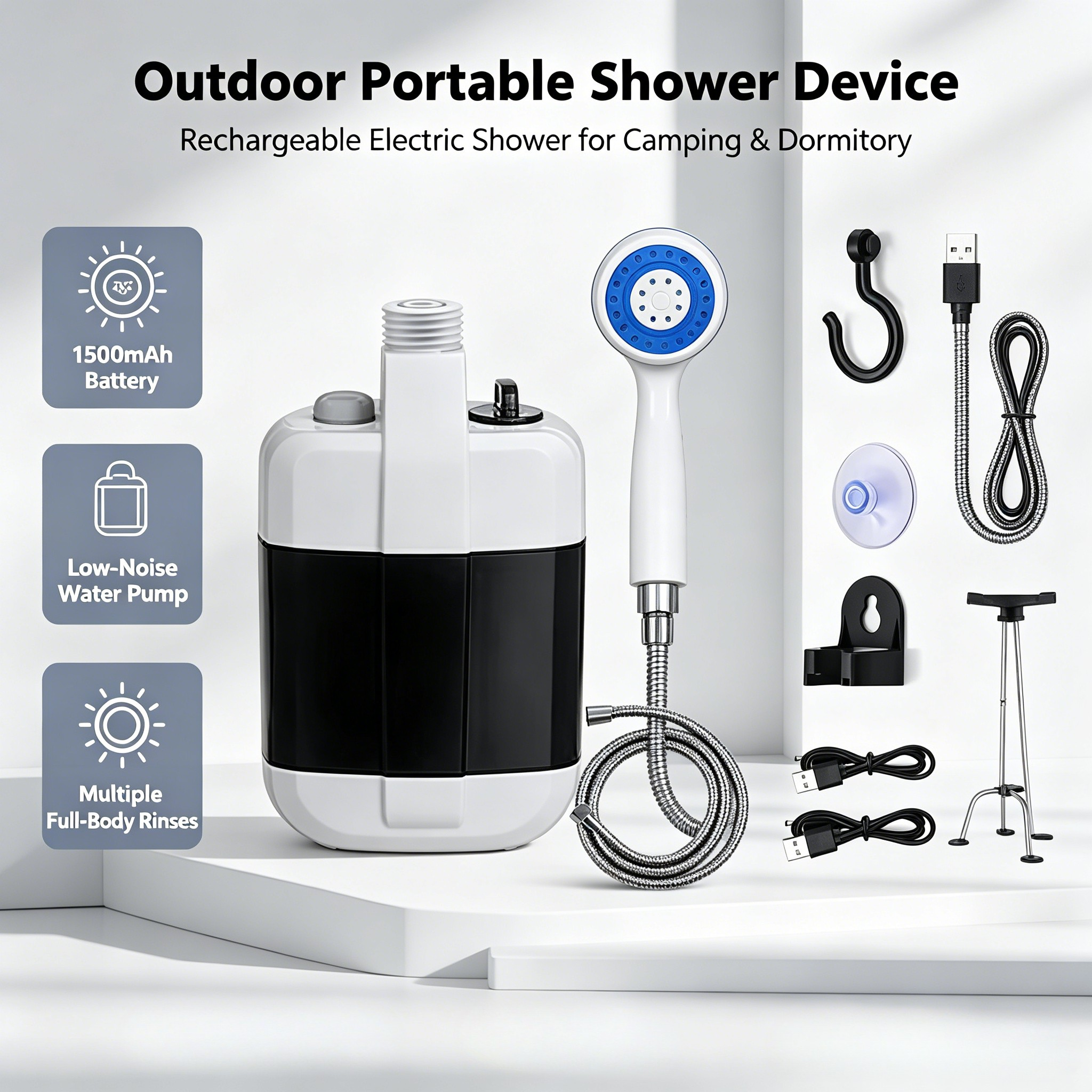 USB Rechargeable Portable Elec - مراجعة Outdoor Power Usb وسعره