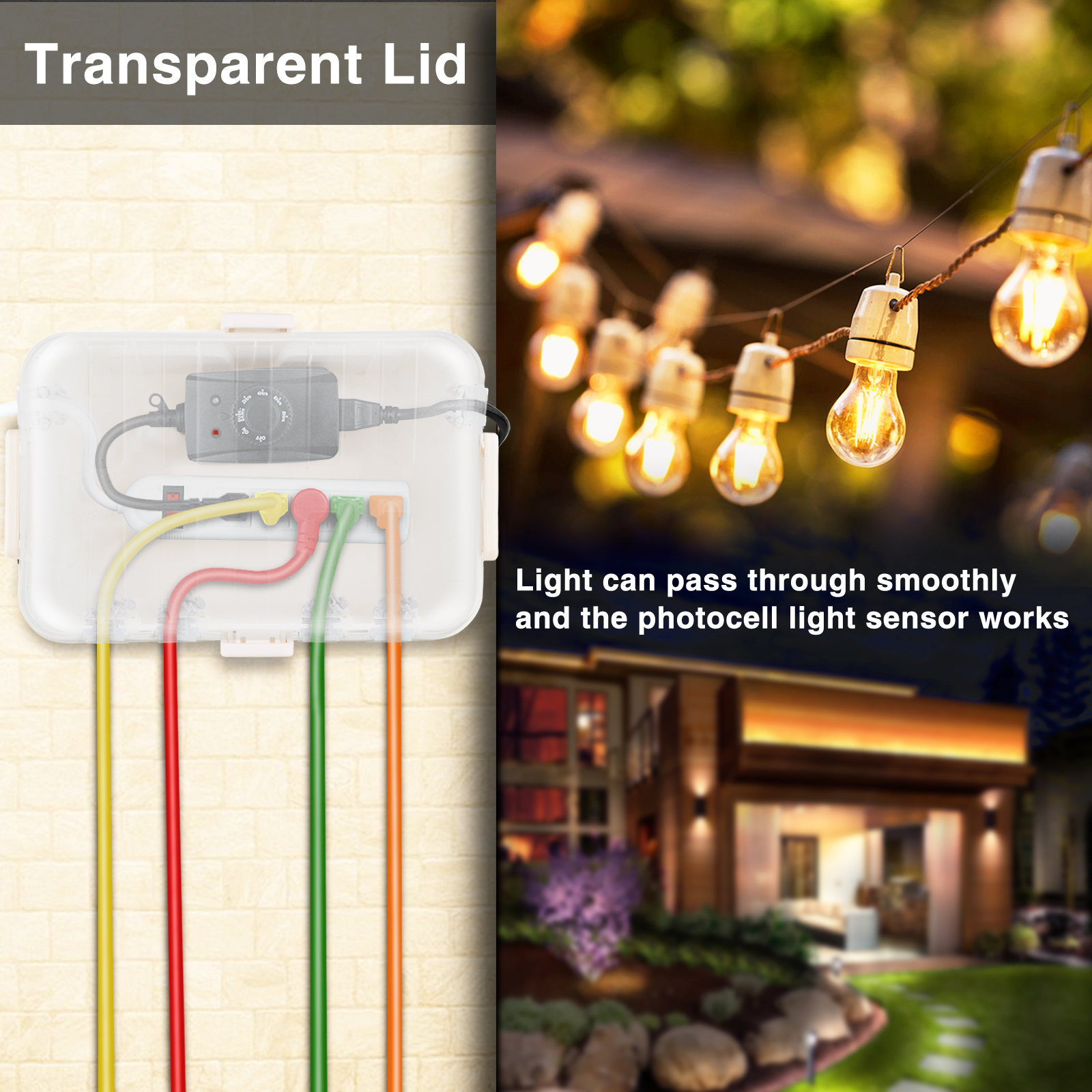 Weatherproof Extension Cord Co - مراجعة Outdoor Power Socket Cover وسعره