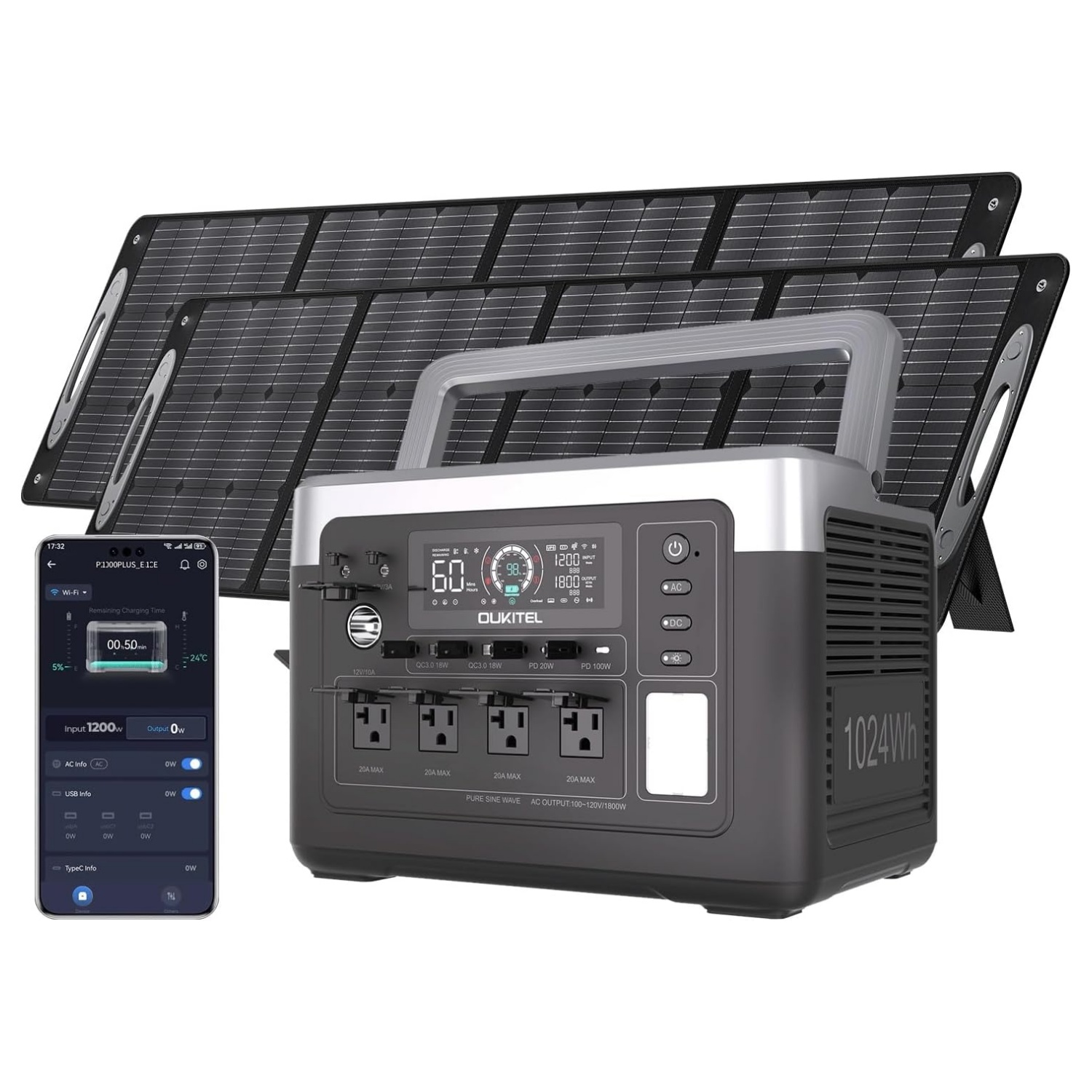 1800W Portable Power Station 2 - مراجعة Outdoor Power Plus وسعره