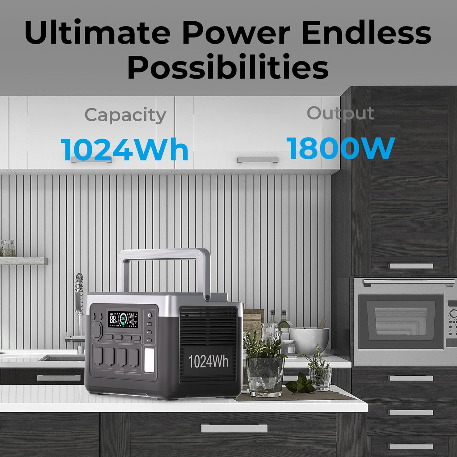 1800W Portable Power Station 2 - مراجعة Outdoor Power Plus وسعره