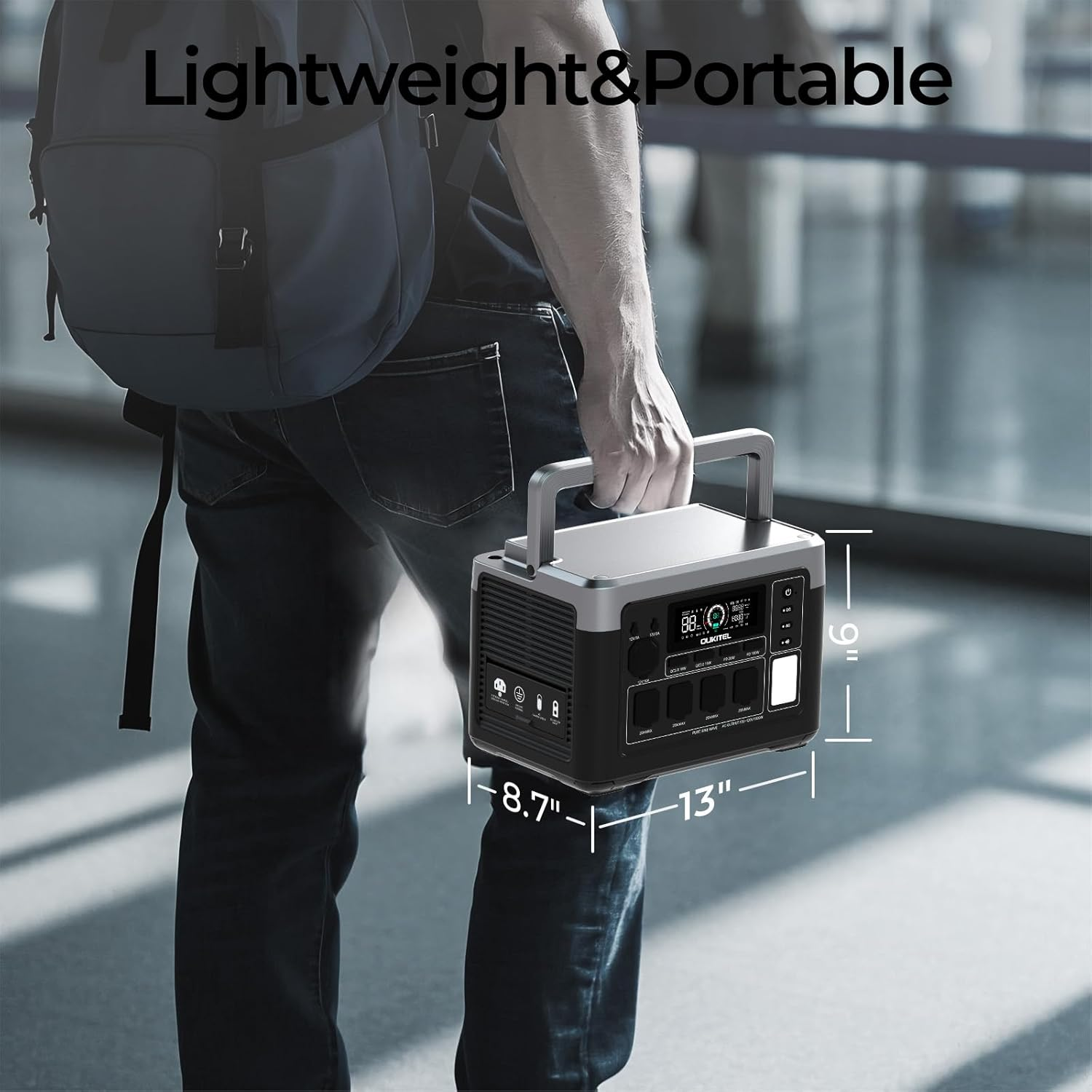 1800W Portable Power Station 2 - مراجعة Outdoor Power Plus وسعره
