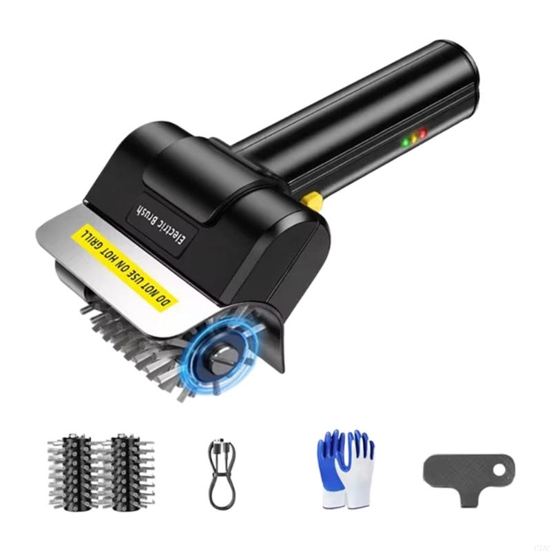 Cordless Power Grill Cleaner W - مراجعة Outdoor Power Grill وسعره