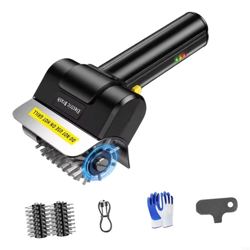 Cordless Power Grill Cleaner W - مراجعة Outdoor Power Grill وسعره