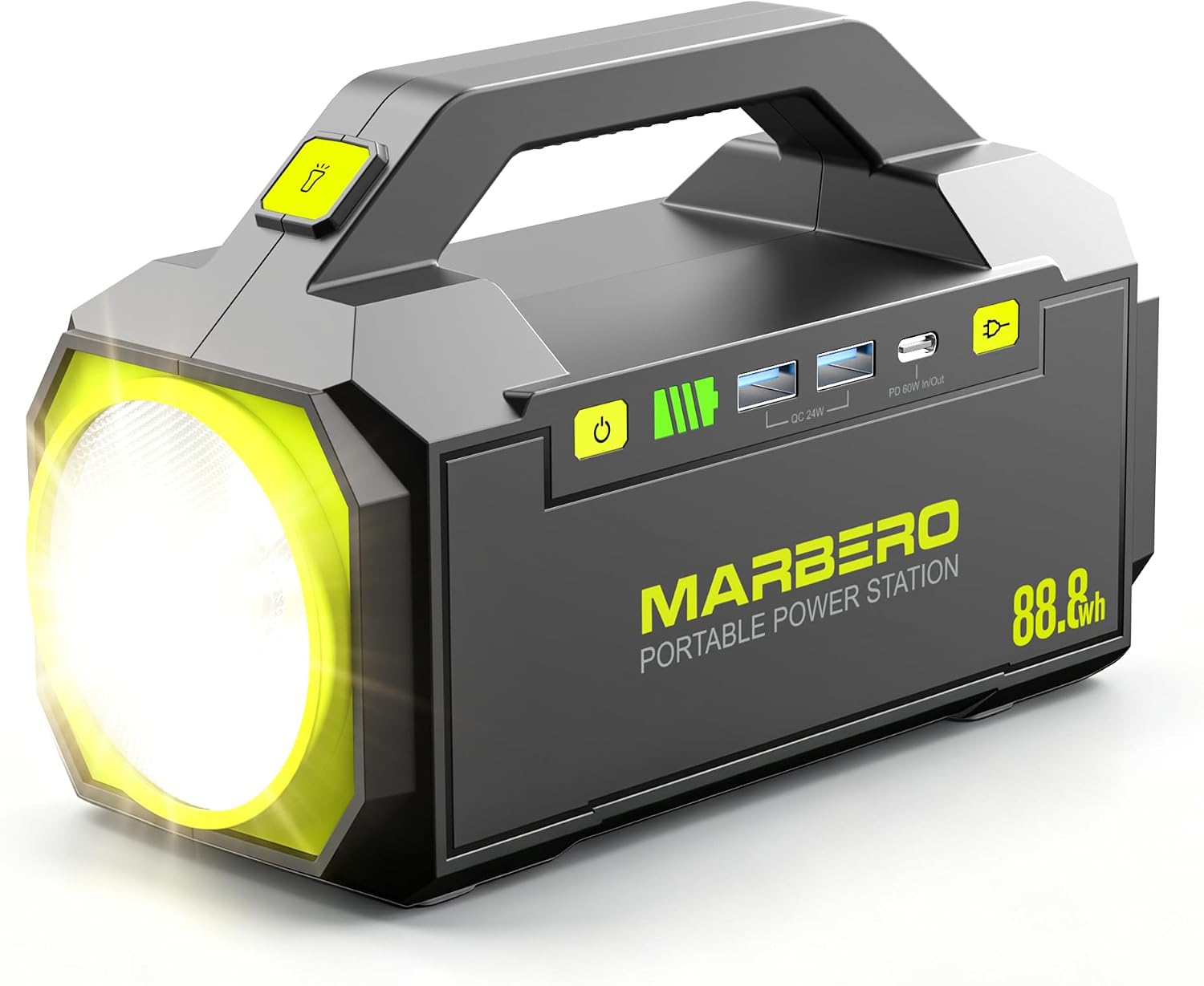 Portable Power Station with AC - مراجعة Ac Outdoor Power وسعره