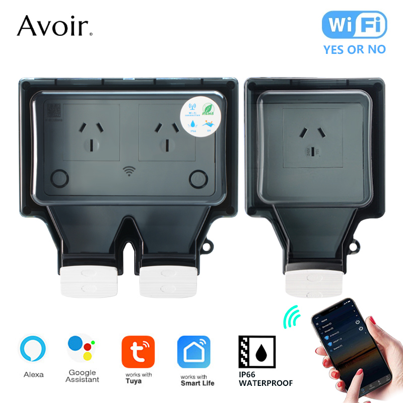 Avoir Tuya Wifi Socket IP66 Ou - مراجعة Outdoor Kitchen Power Outlet وسعره