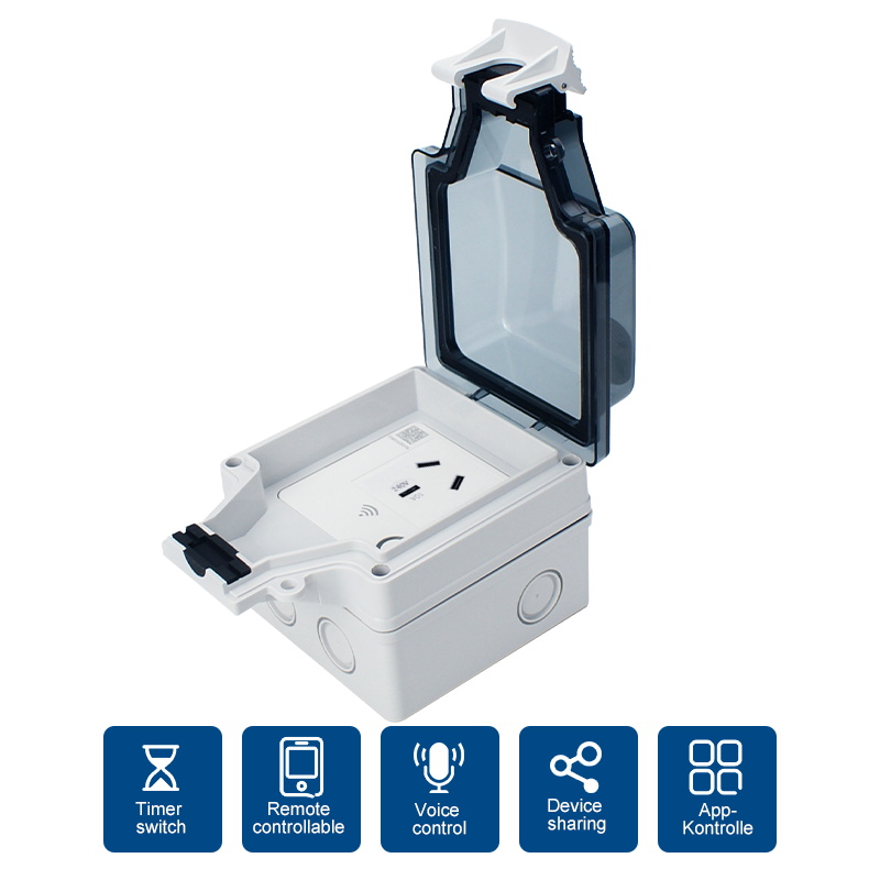 Avoir Tuya Wifi Socket IP66 Ou - مراجعة Outdoor Kitchen Power Outlet وسعره
