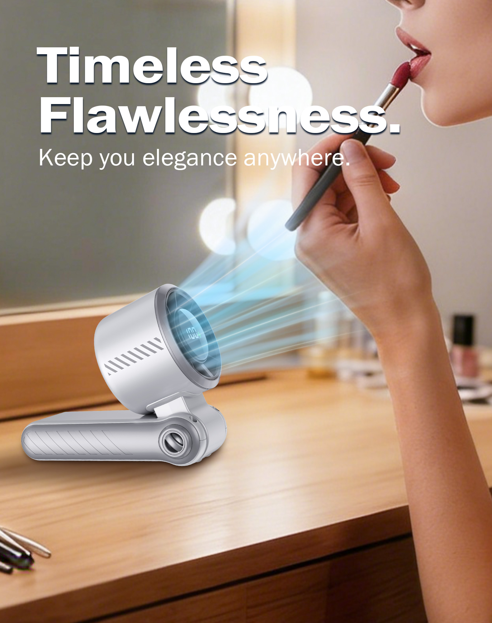 With a hand-held fan belt, USB - مراجعة Outdoor Power Inc وسعره