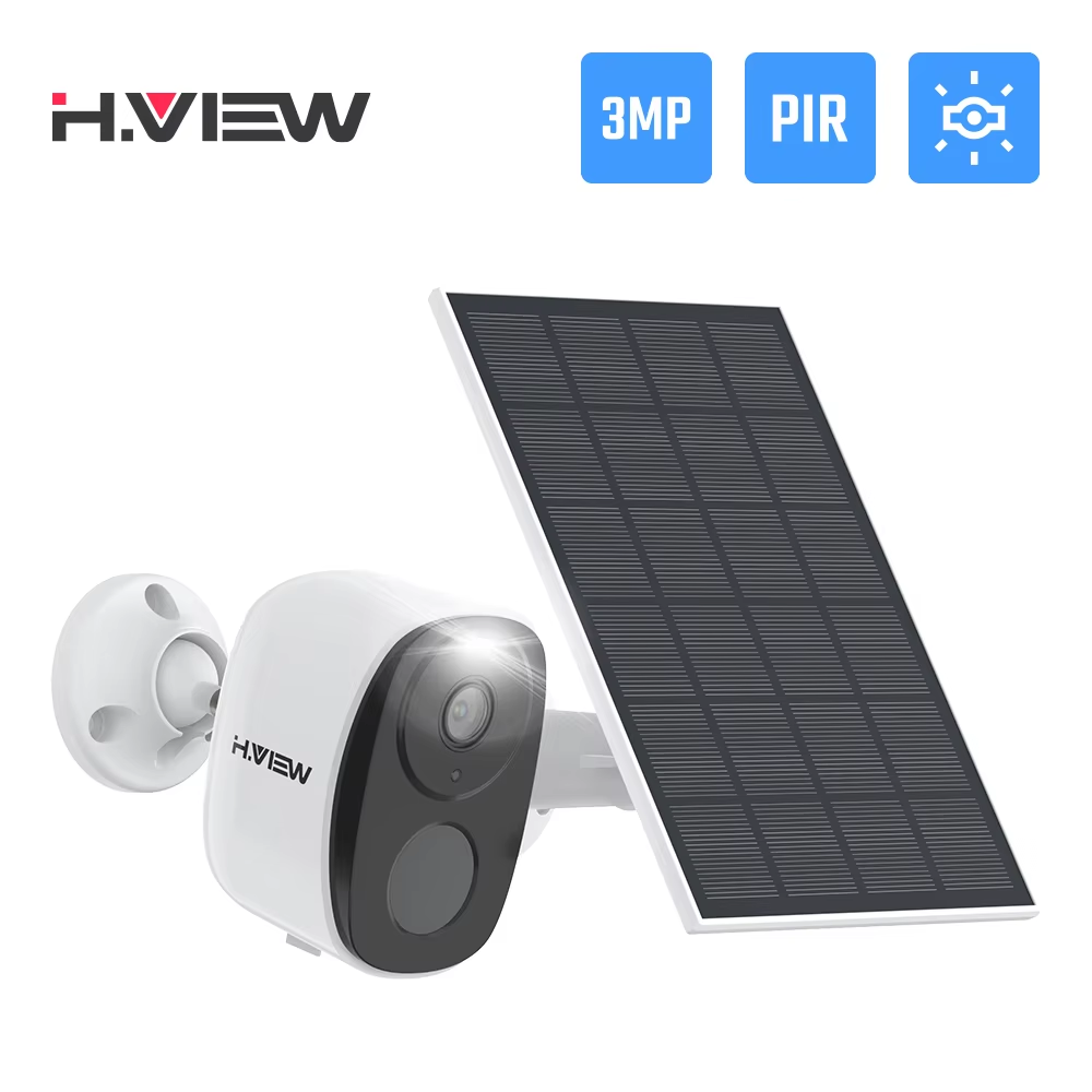 H.VIEW PIR Battery Powered Cam - مراجعة Outdoor Power Plus وسعره
