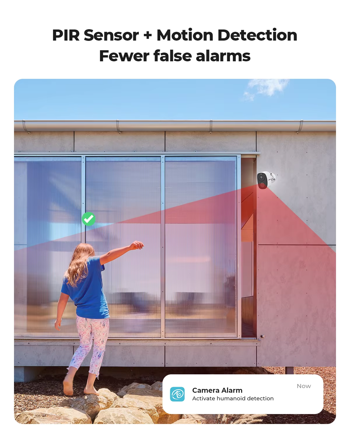 H.VIEW PIR Battery Powered Cam - مراجعة Outdoor Power Plus وسعره