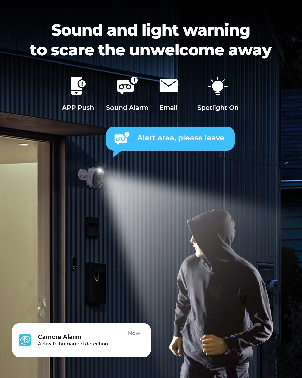 H.VIEW PIR Battery Powered Cam - مراجعة Outdoor Power Plus وسعره