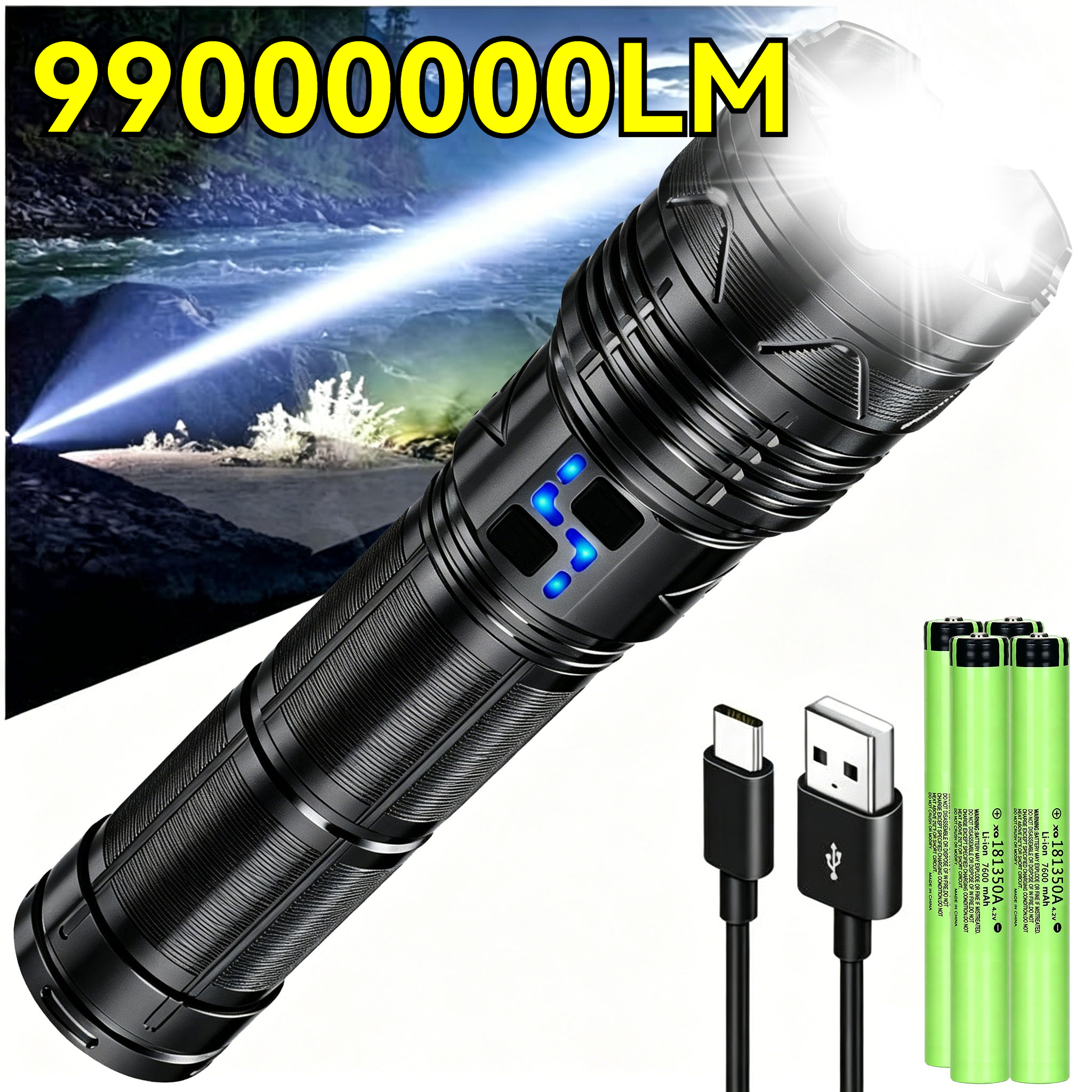 99000000LM Super Bright LED Fl - مراجعة Outdoor Power Inc وسعره