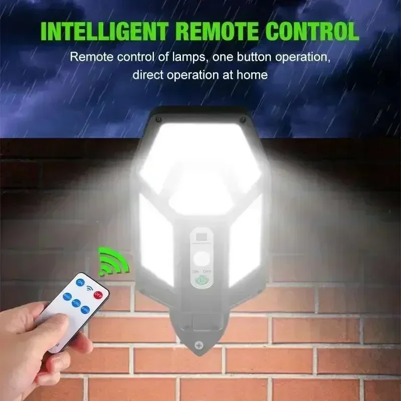 12000LM Powerful Solar Wall La - مراجعة Outdoor Powerwall وسعره