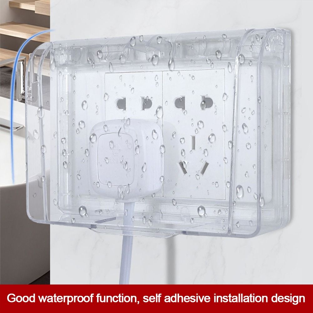 Wall-mounted Switch Protective - مراجعة Outdoor Power Socket Cover وسعره