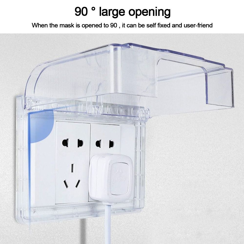 Wall-mounted Switch Protective - مراجعة Outdoor Power Socket Cover وسعره