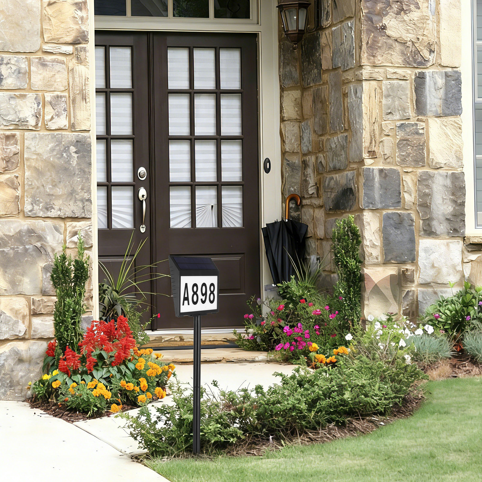 1 Set Led Solar Powered Outdoo - مراجعة Outdoor Powerwall وسعره