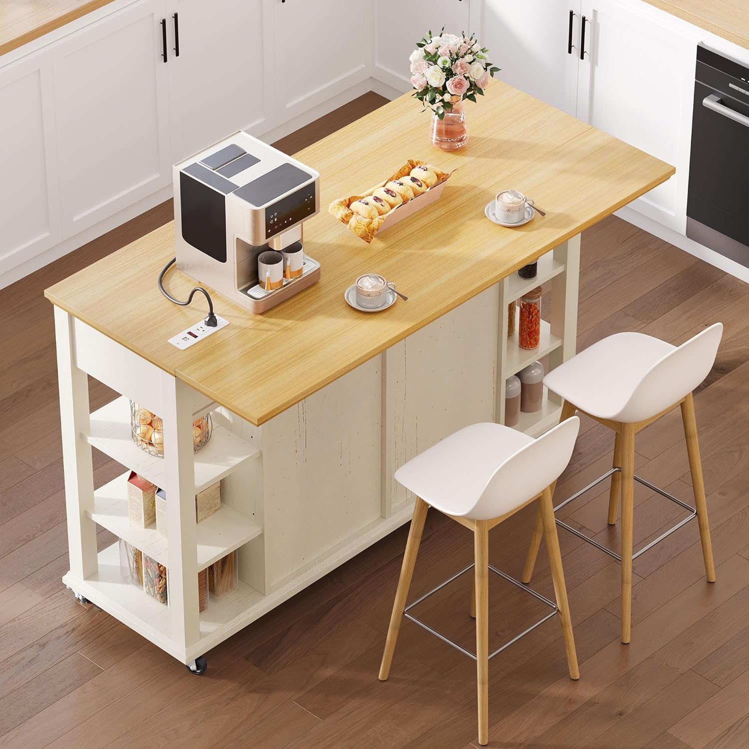 51in Rolling Kitchen Island Dr - مراجعة Outdoor Kitchen Power Outlet وسعره