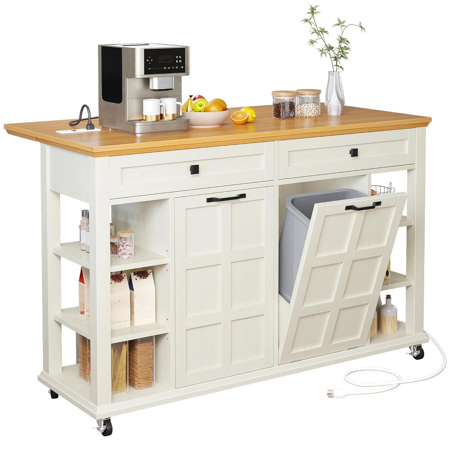 51in Rolling Kitchen Island Dr - مراجعة Outdoor Kitchen Power Outlet وسعره
