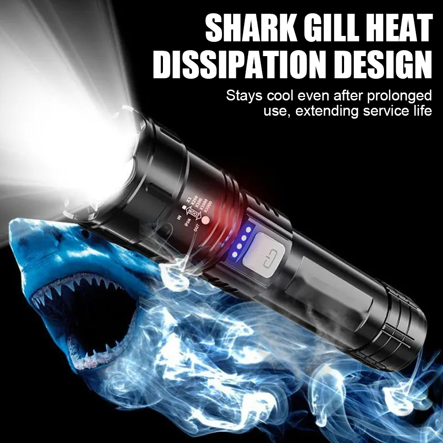 High Power P50 LED Flashlight  - مراجعة Outdoor Power Usb وسعره
