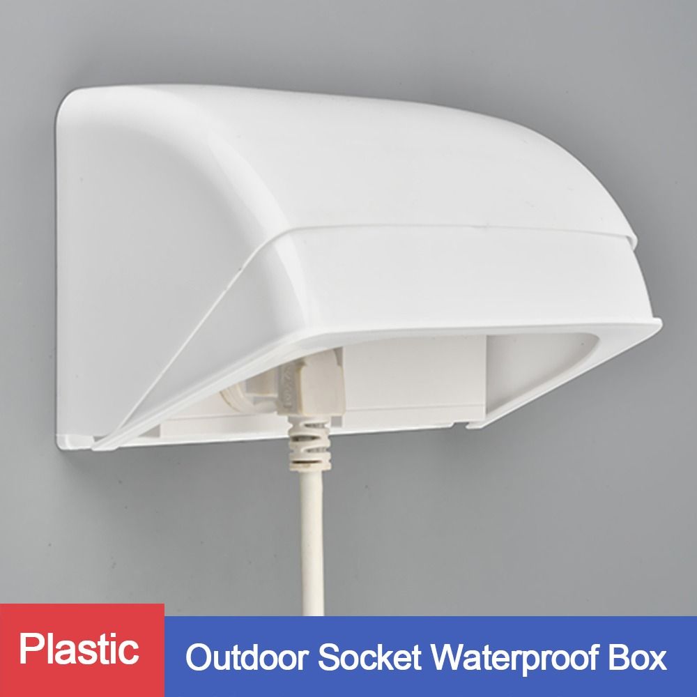 1Pcs Outdoor Socket Waterproof - مراجعة Outdoor Power Socket Cover وسعره