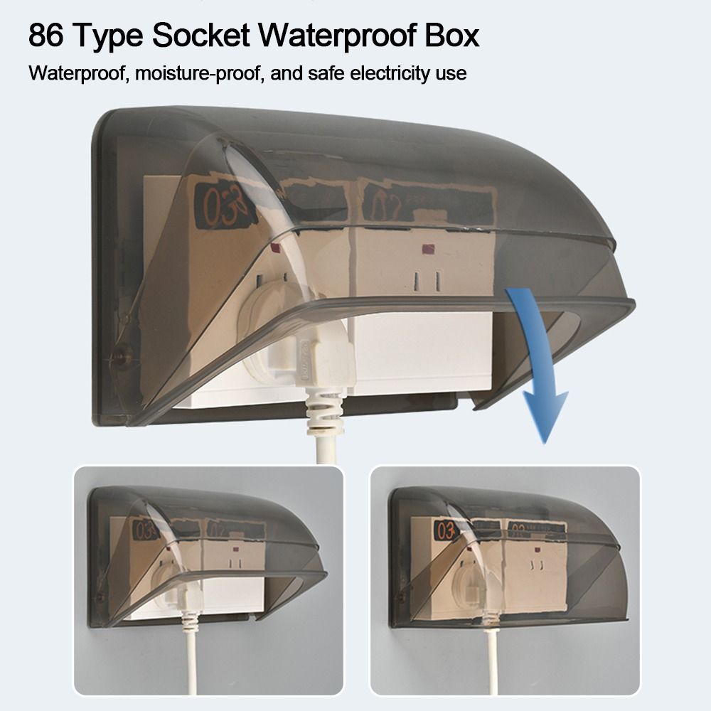 1Pcs Outdoor Socket Waterproof - مراجعة Outdoor Power Socket Cover وسعره