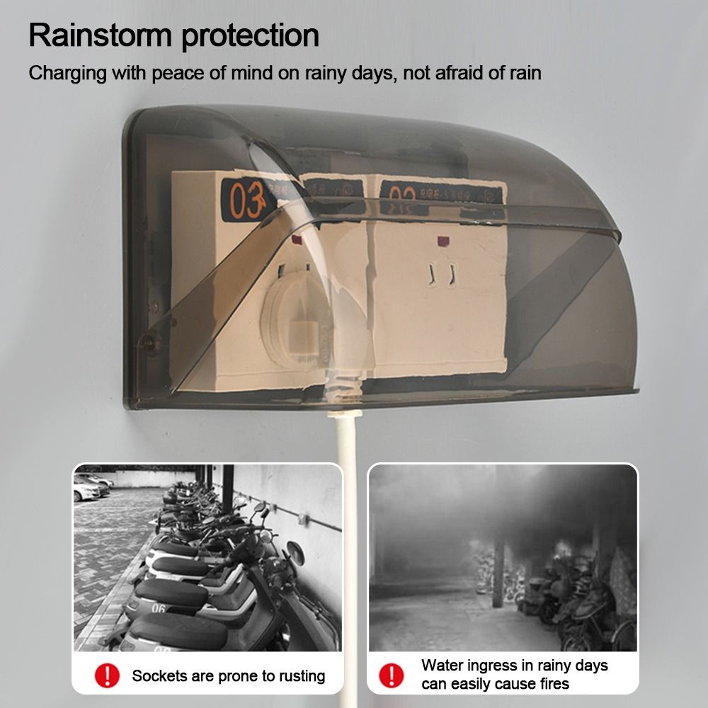 1Pcs Outdoor Socket Waterproof - مراجعة Outdoor Power Socket Cover وسعره