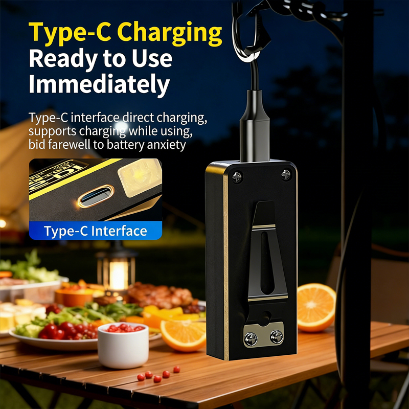 LED COB Mini Flashlight USB Re - مراجعة Outdoor Power Usb وسعره