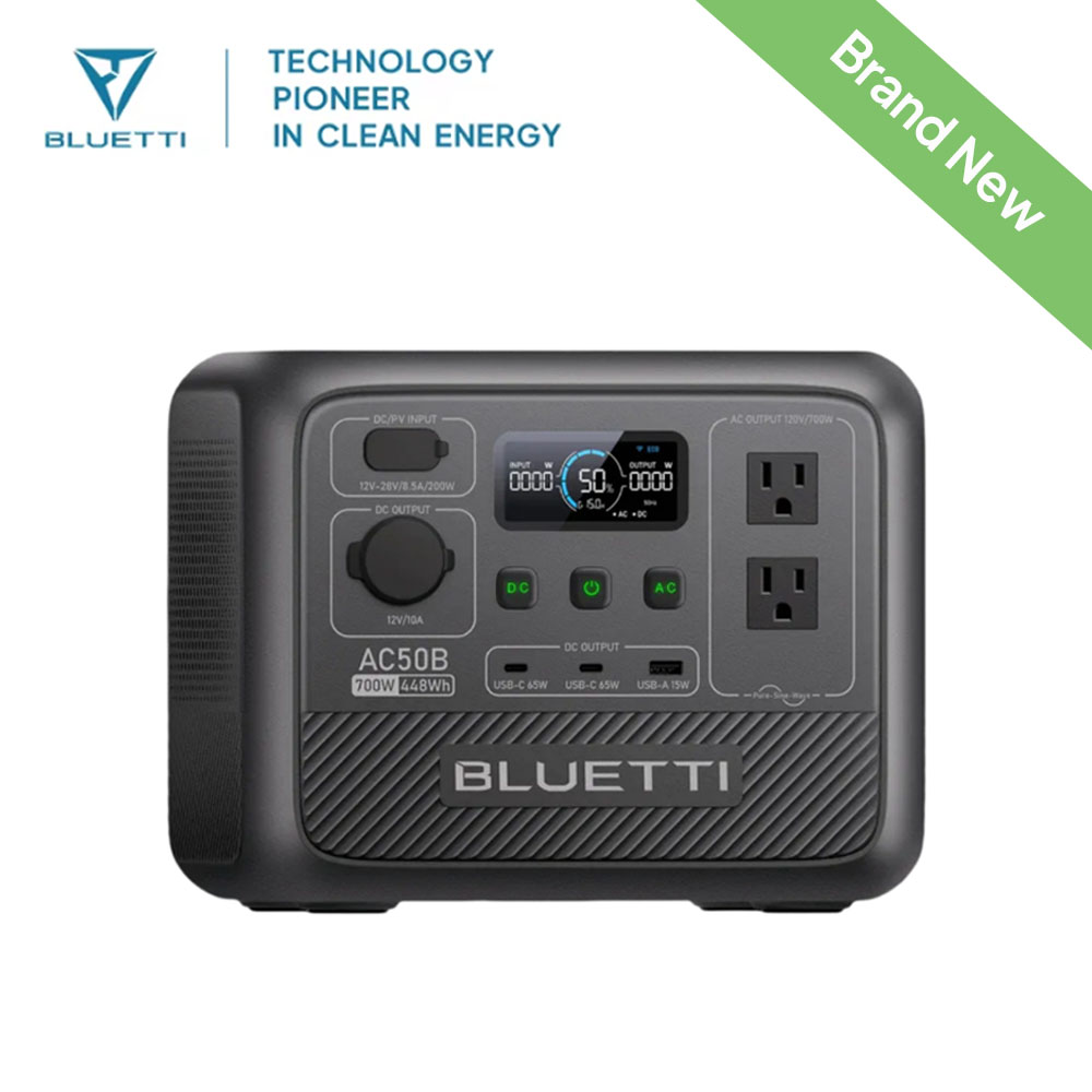 BLUETTI AC50B Portable Power S - مراجعة Outdoor Powerwall وسعره