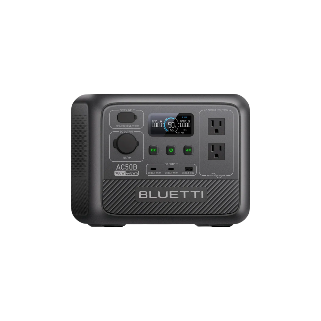 BLUETTI AC50B Portable Power S - مراجعة Outdoor Powerwall وسعره