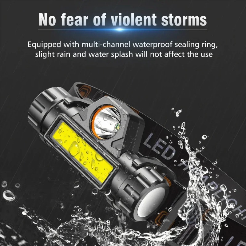 Powerful Head Light LED Rechar - مراجعة Outdoor Power Repair وسعره