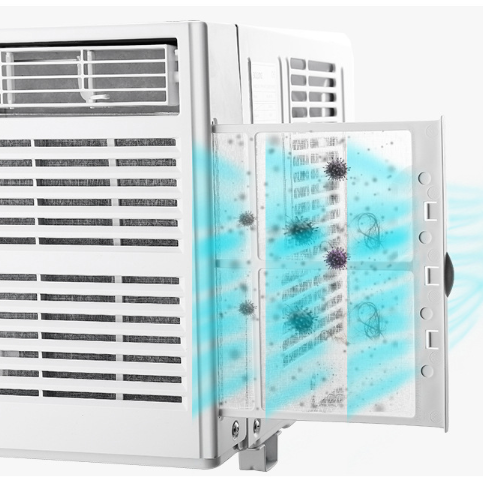 24000 BTU Window Type Air Cond - مراجعة Ac Outdoor Power وسعره