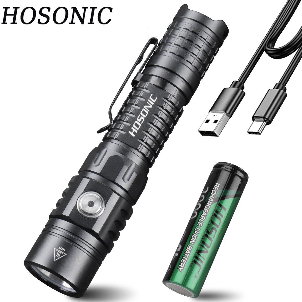 HOSONIC EC16 EDC Flashlight 17 - مراجعة Outdoor Power Inc وسعره