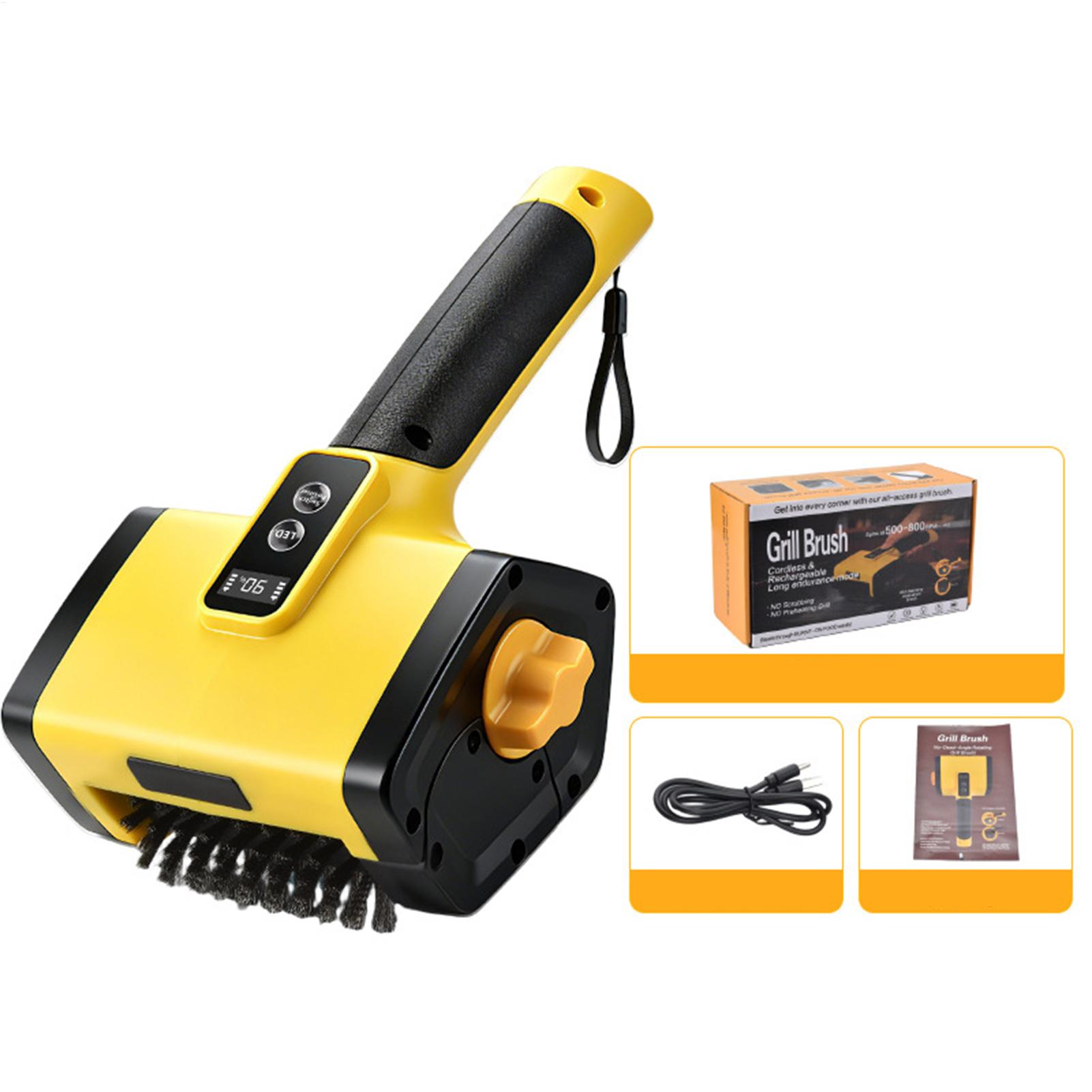 Electric Grill Brush for Outdo - مراجعة Outdoor Power Grill وسعره