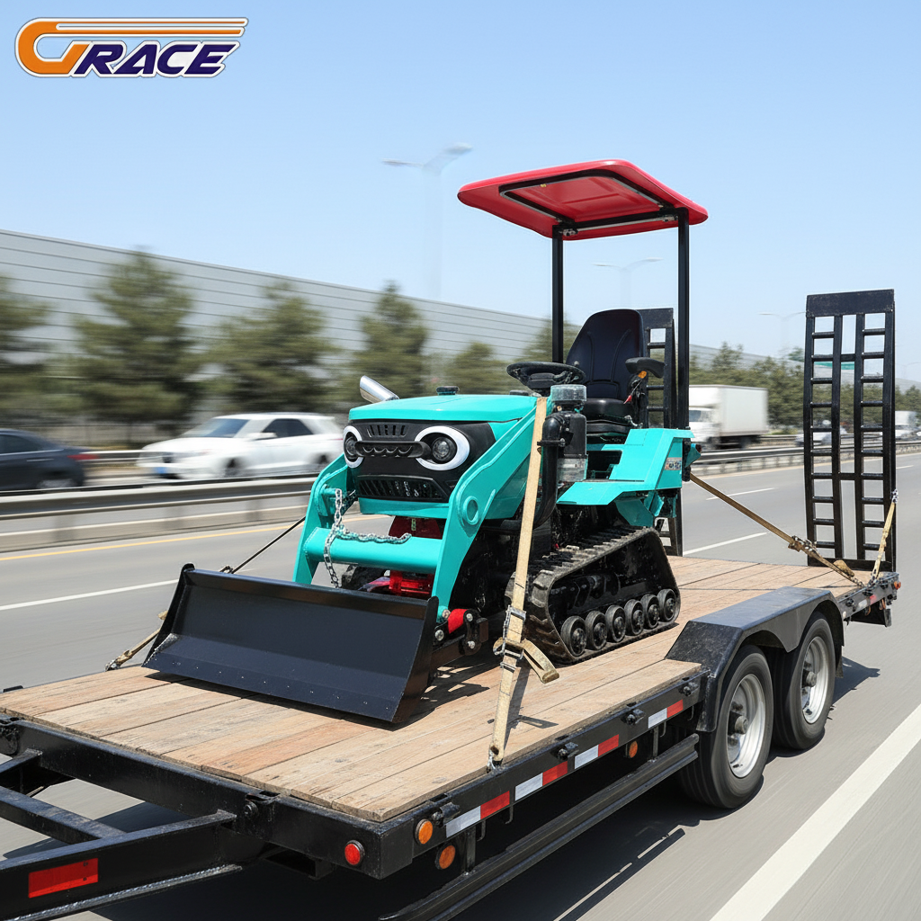 Customize Mini Crawler Tractor - مراجعة Garden Tiller Mini وسعره