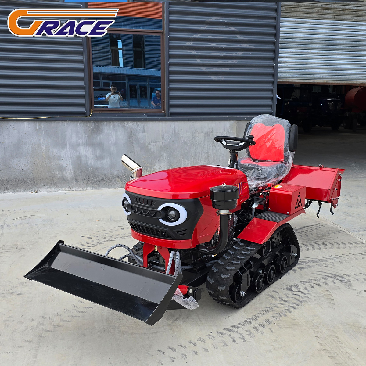 Customize Mini Crawler Tractor - مراجعة Garden Tiller Mini وسعره