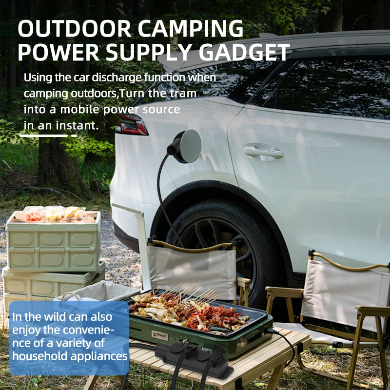 Portable 16A 4KW V2L Cable Ele - مراجعة Ac Outdoor Power وسعره